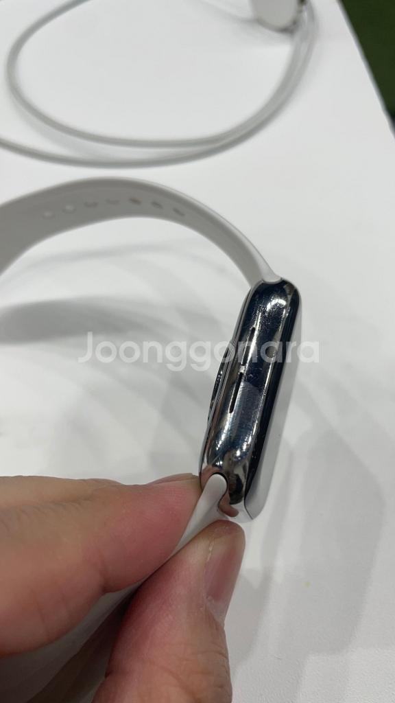 애플워치6 스테인리스 44mm 셀룰러--4