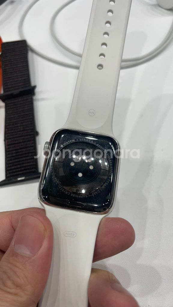 애플워치6 스테인리스 44mm 셀룰러--2
