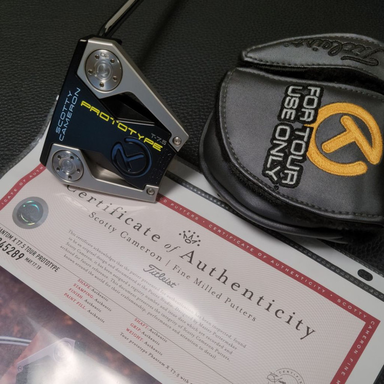 스카티카메론 써클티 퍼터 팬텀 X 17 프로토타입 이미지