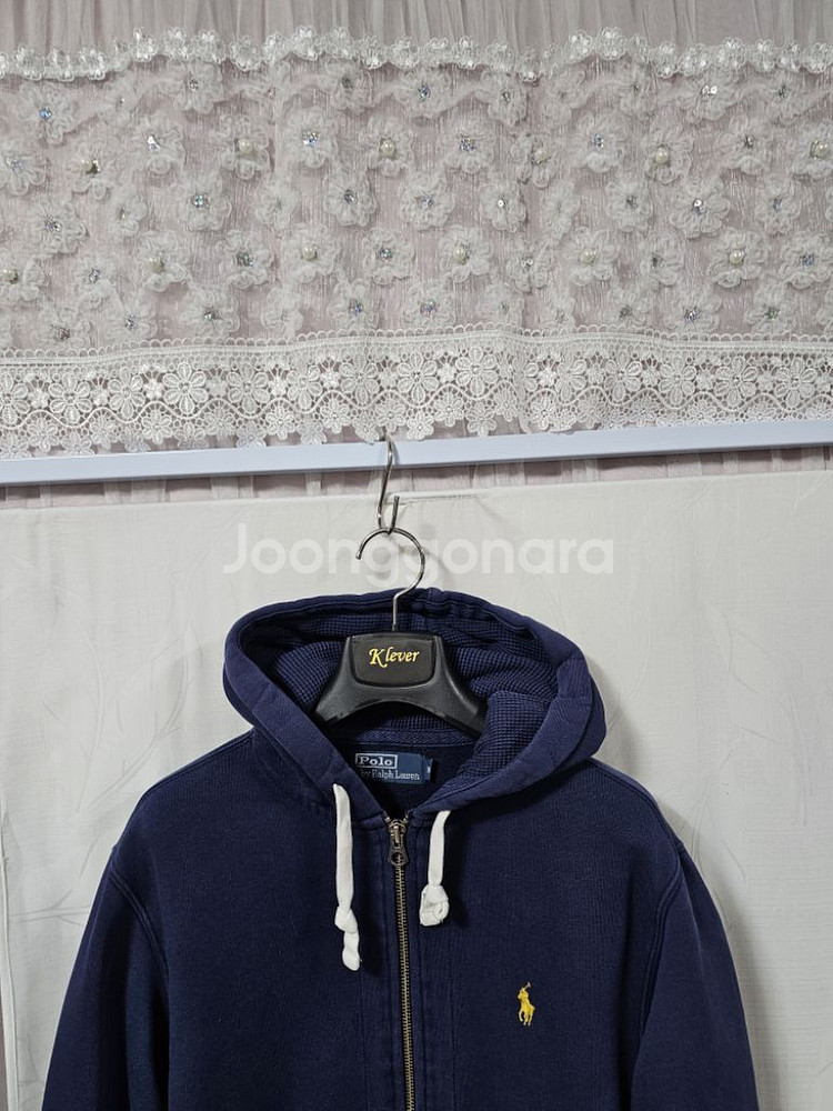 폴로기모후드집업(M)--1