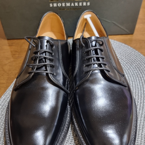 Loake 771B 블랙 더비 슈즈 판매