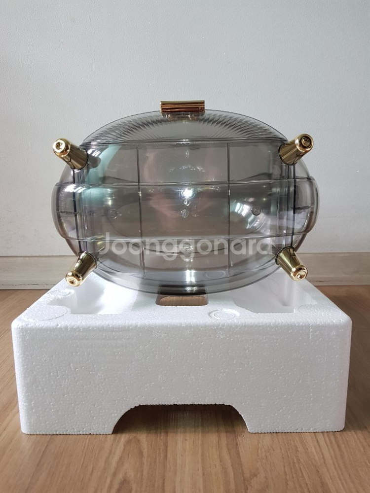 LED 화장품 테이블 정리함--7