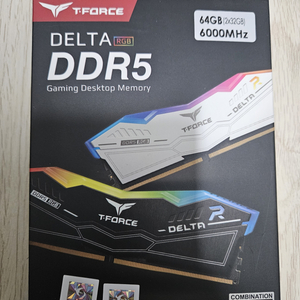 팀그룹 DDR5 64GB 화이트 미개봉 판매합니다.