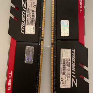 램팝니다 옵클가능 [G.SKILL] DDR4 16GB