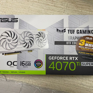 ASUS RTX4070 Ti Super OC 새상품