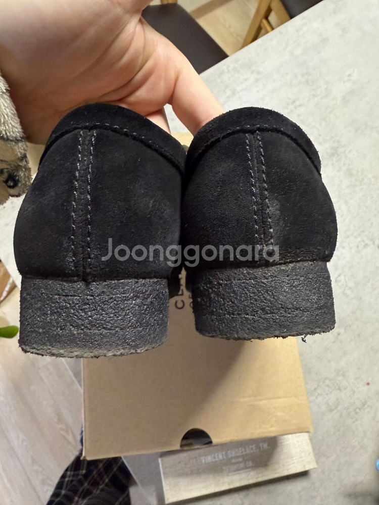 [265] 클락스 왈라비 스웨이드 블랙 + 빈센트 슈레--4