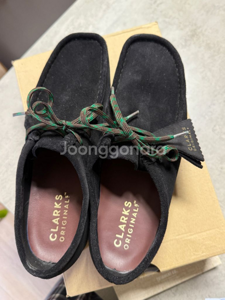 [265] 클락스 왈라비 스웨이드 블랙 + 빈센트 슈레--2