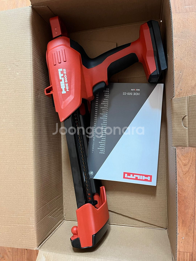 힐티 뉴런 베터리 케미컬 전동 주입건 HDE500-22--1
