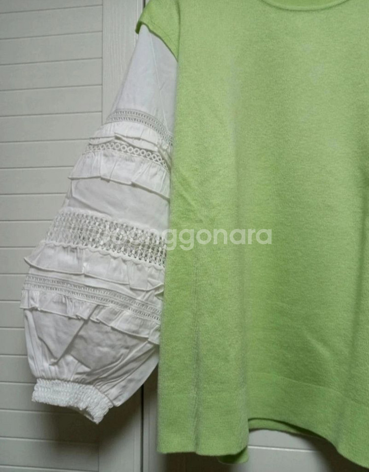 SJ WANI 니트 블라우스(77) ㅡ새상품--2