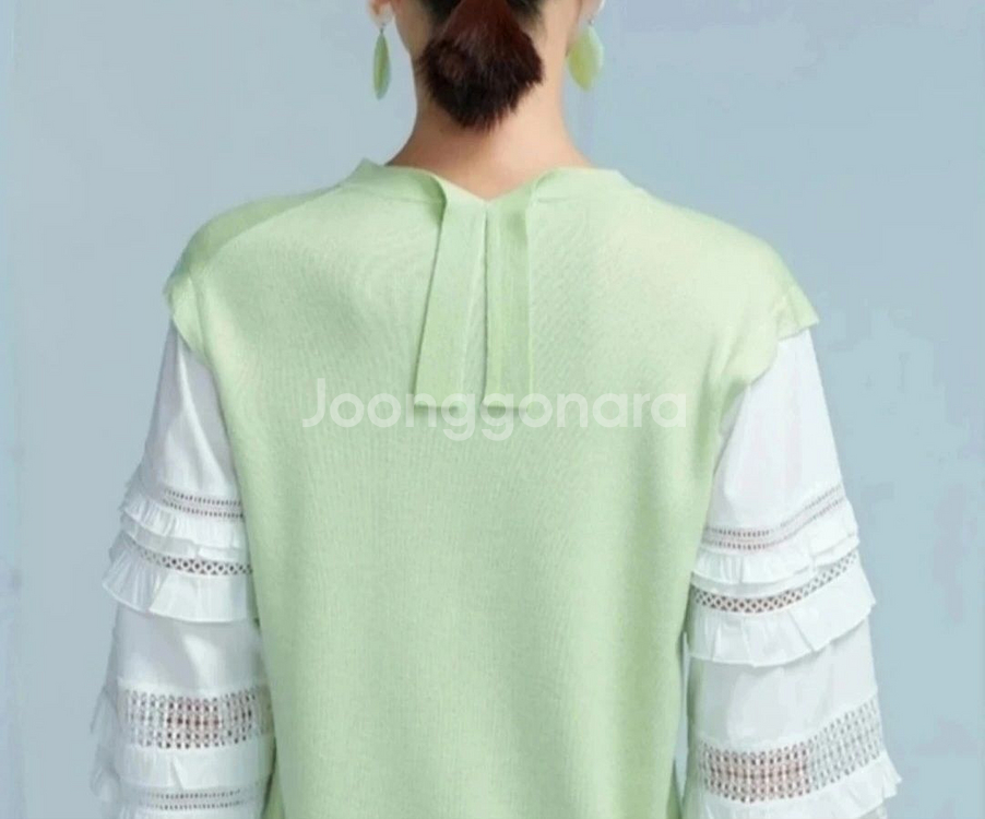 SJ WANI 니트 블라우스(77) ㅡ새상품--6