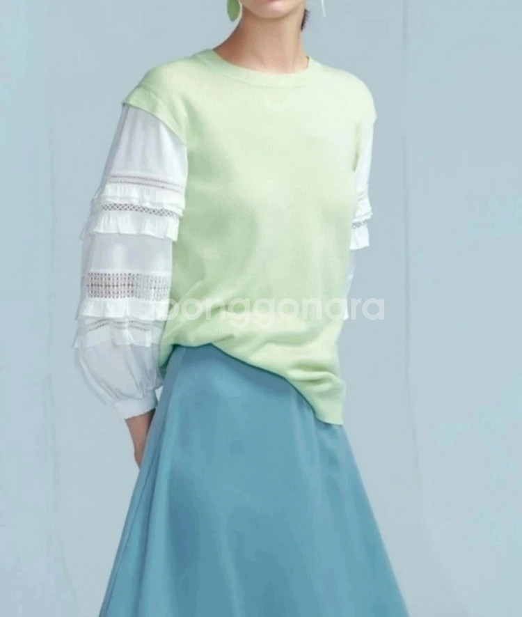 SJ WANI 니트 블라우스(77) ㅡ새상품--7