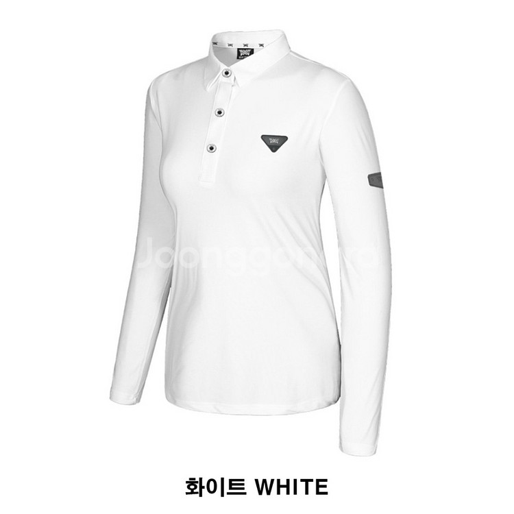 PXG 여성 골프복 패치로고 긴팔티셔츠--1