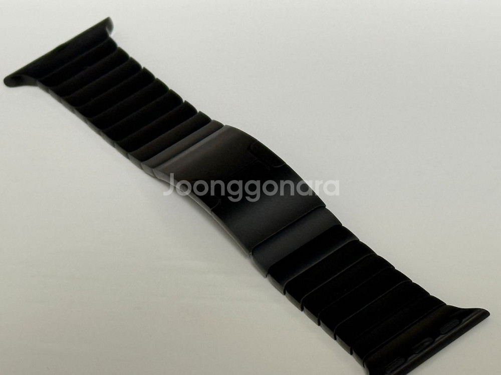 애플워치 링크브레이슬릿 블랙 38mm--3