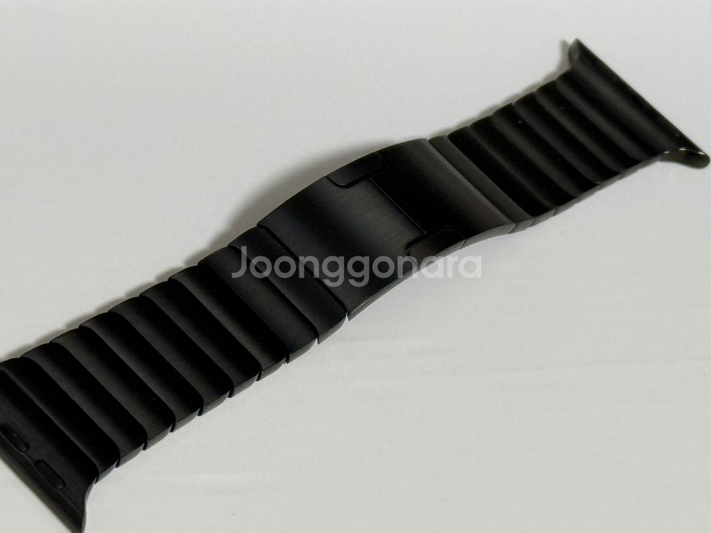 애플워치 링크브레이슬릿 블랙 38mm--1