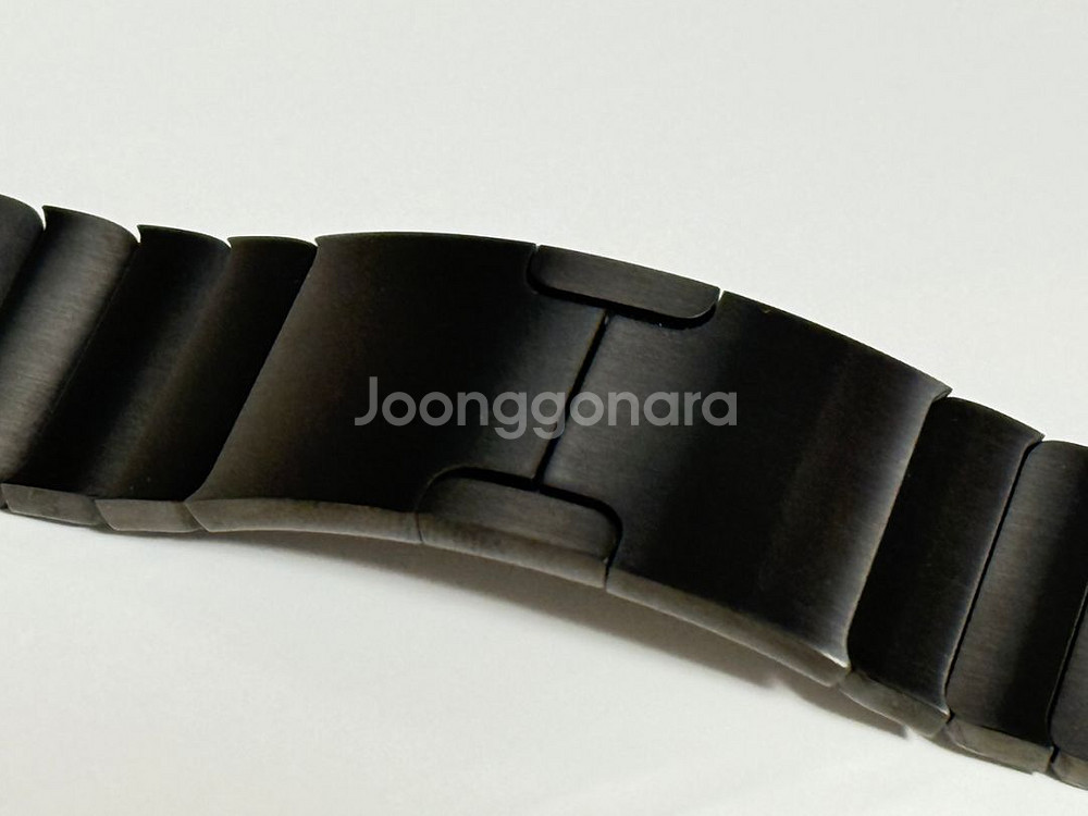 애플워치 링크브레이슬릿 블랙 38mm--4