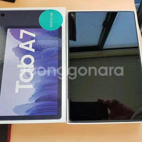 갤럭시탭A7 64G 그레이(T505) 미사용 풀박스--1