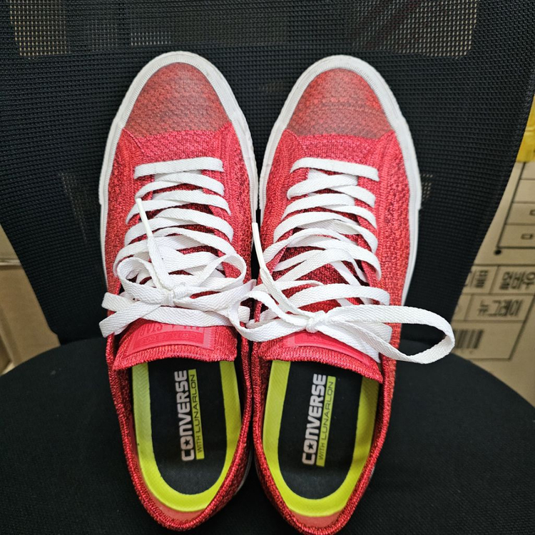 250- 컨버스 플라이니트 레드 280 이미지