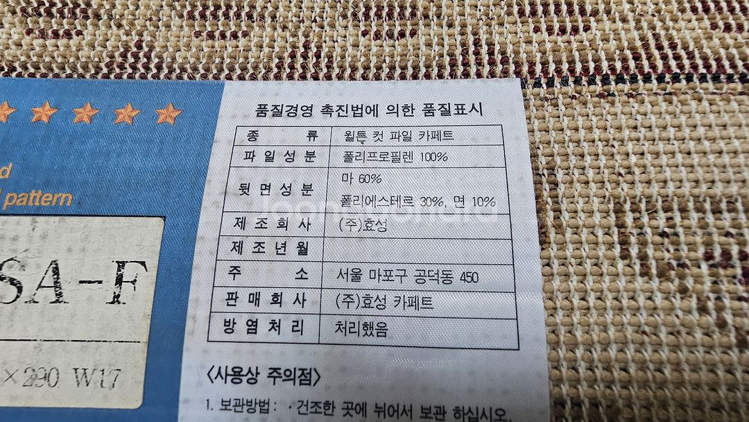 윌튼 컷 파일 카페트--1