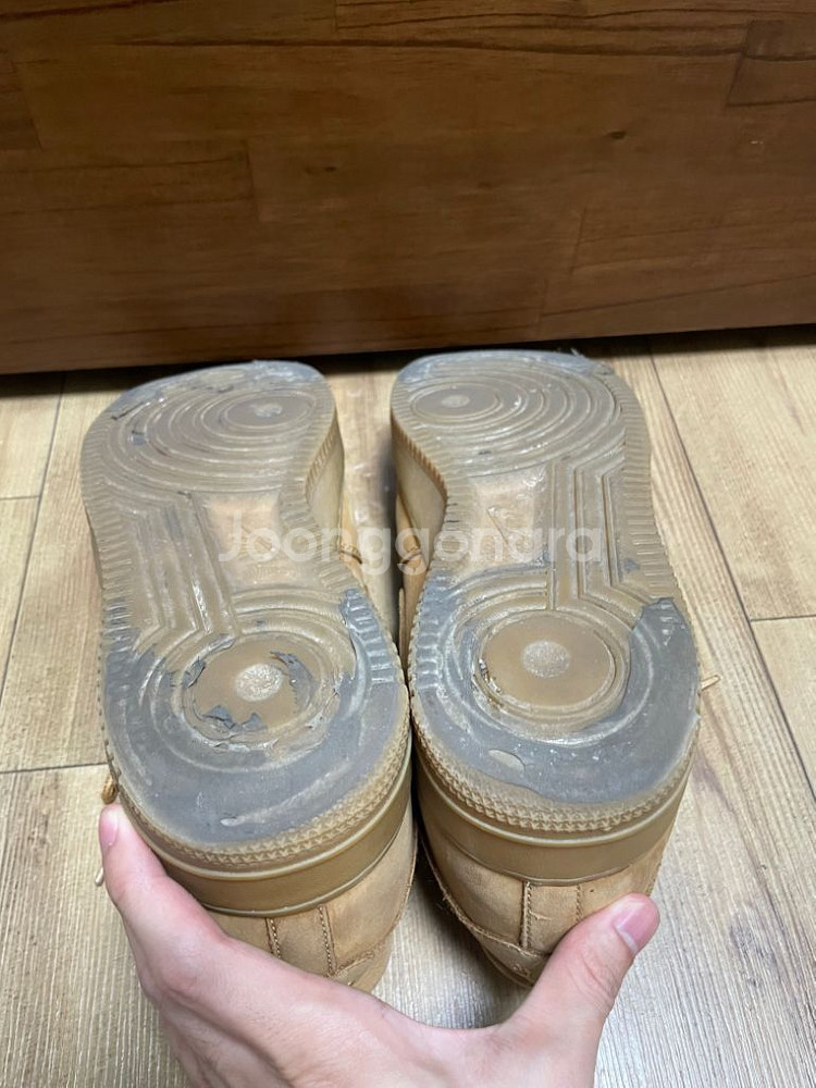 나이키 슈프림 된장포스 에어포스 290mm--4