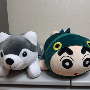 (택포)짱구(50cm)허스키(52cm)인형(일괄판매)