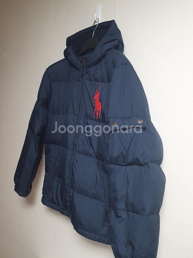 폴로 패딩 폴로랄프로렌 빅로고 다운패딩 네이비 XL--1