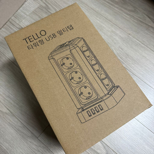 텔로 멀티탭 16구 화이트