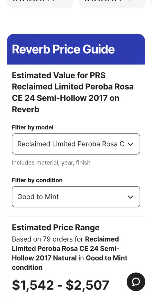 PRS USA CE24 세미할로우바디 일렉기타 이미지