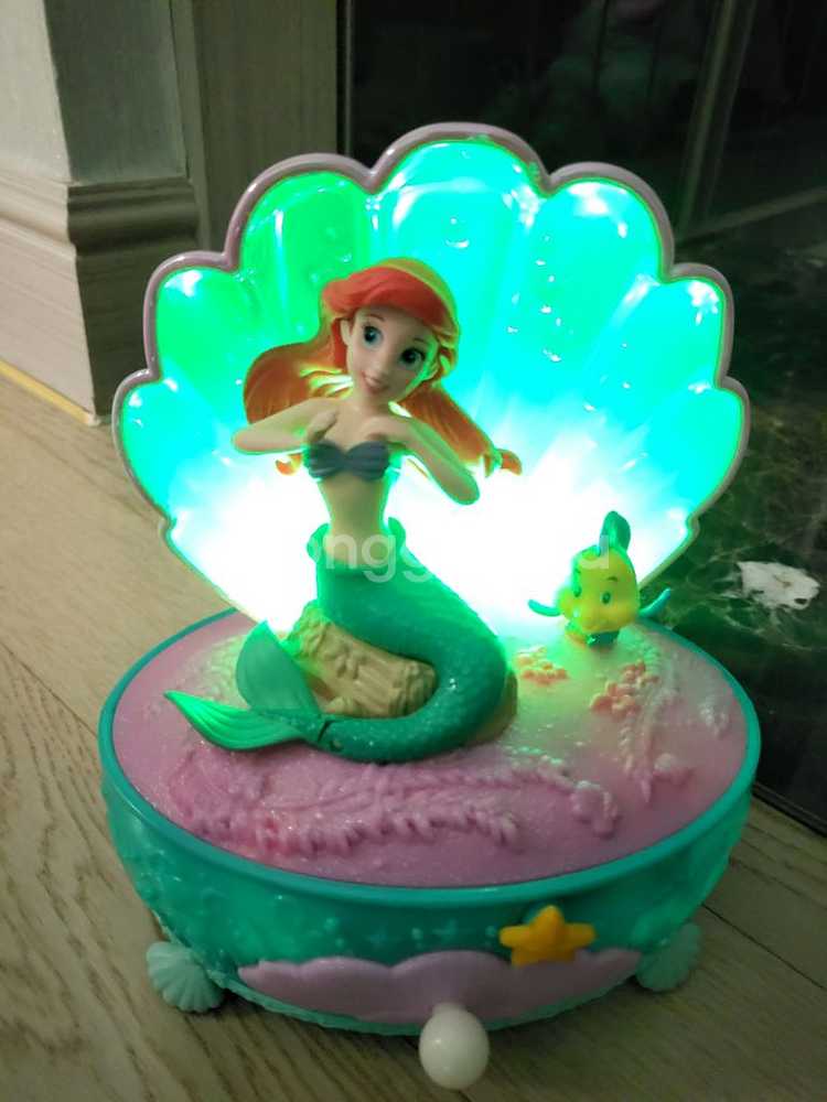 디즈니 정품 인어공주오르골--1