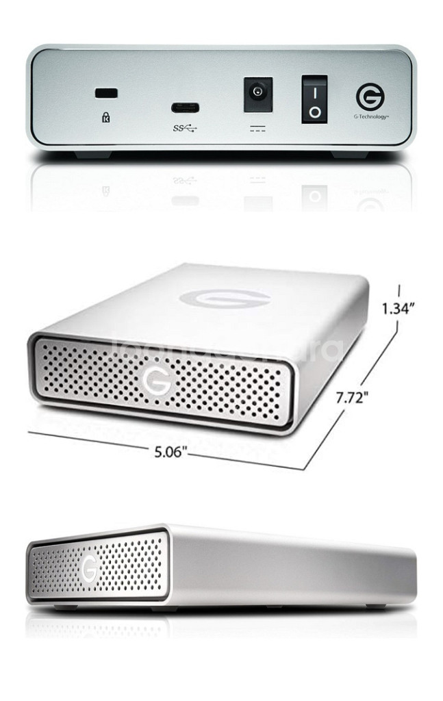 G 10TB USB C 3.1 외장하드 드라이브--3