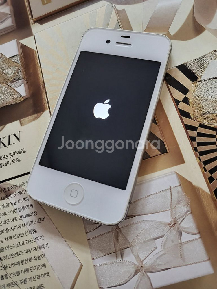애플 iPhone4 아이폰4 16GB A급 화이트애플--1