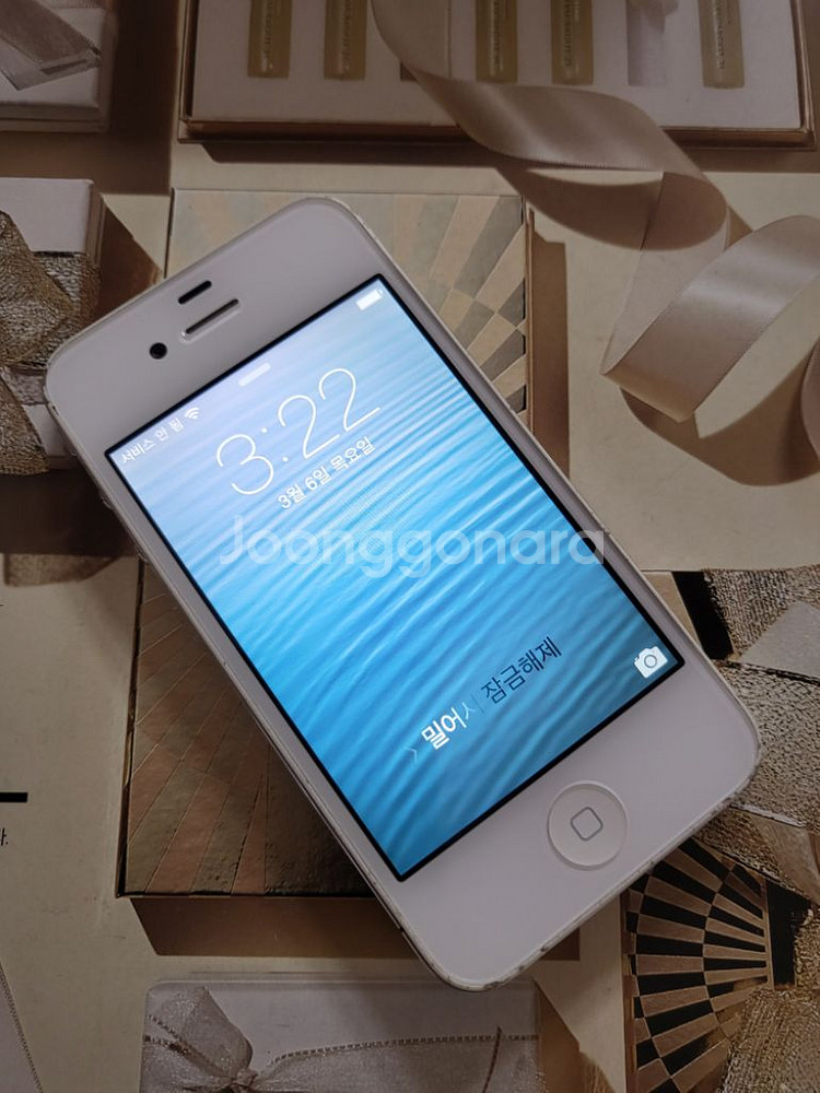애플 iPhone4 아이폰4 16GB A급 화이트애플--8