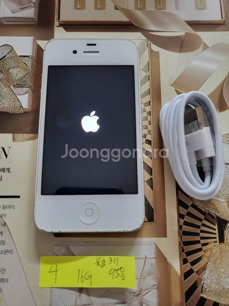 애플 iPhone4 아이폰4 16GB A급 화이트애플--9