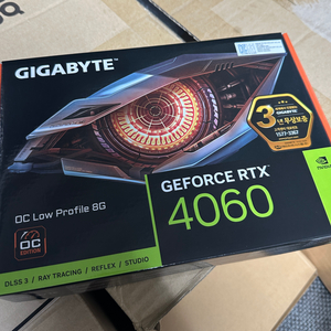 GIGABYTE 지포스 RTX 4060LP 새제품