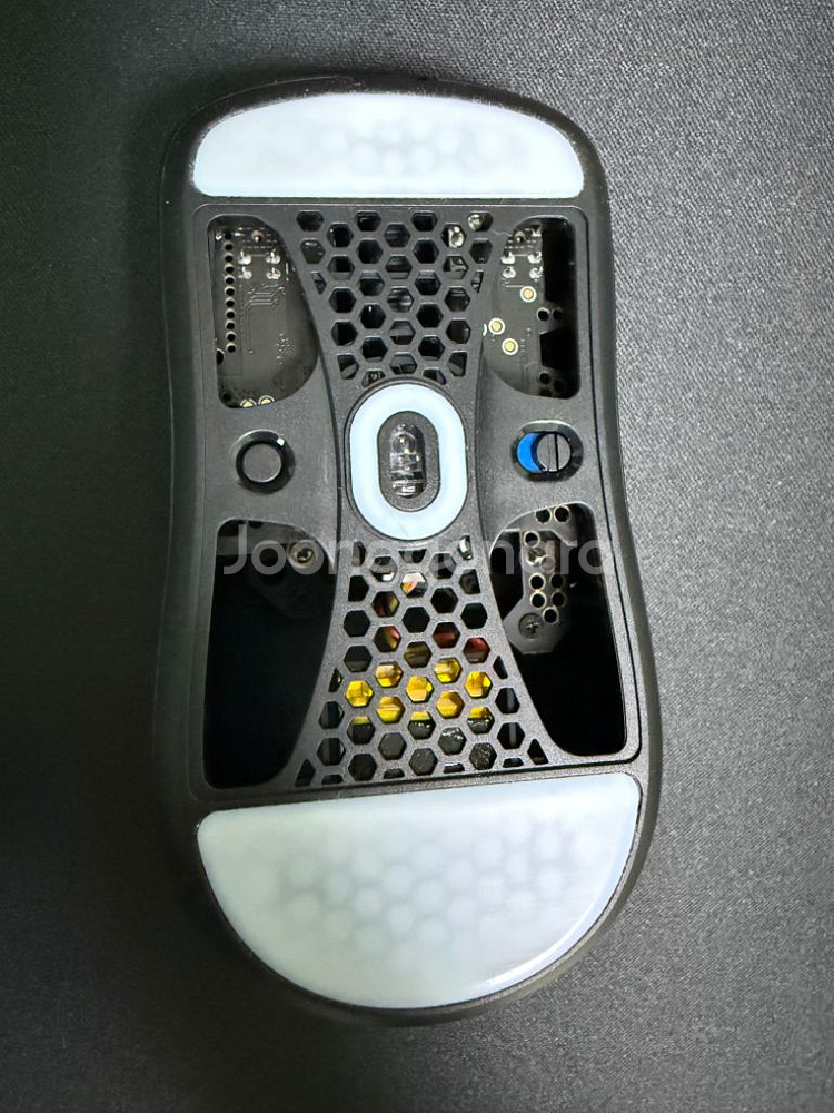 히트스캔 하이퍼라이트 마우스 블랙색상--1