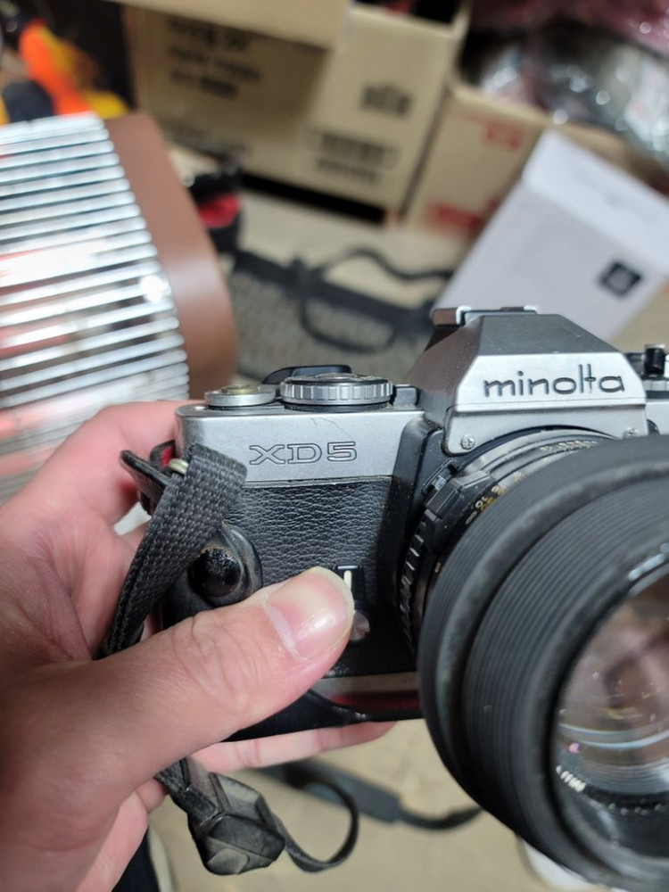 미놀타 XD5 필름카메라--1