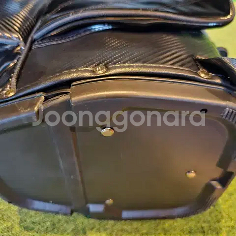 어뉴 블랙에디션 스탠드 골프백 번개--5