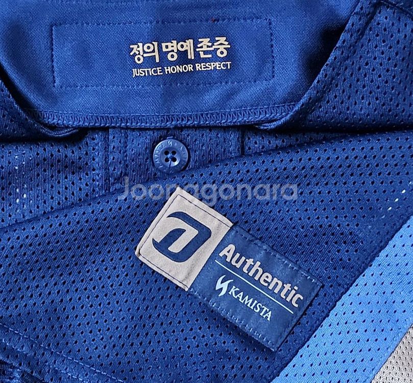 NC다이노스 카미스타 원정 유니폼(이재학 지급, 실착)--3