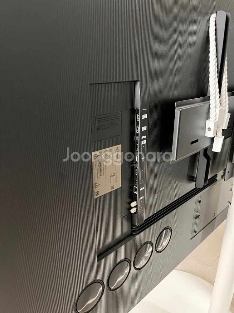 삼성 75인치 Neo QLED TV 스탠드 포함--3