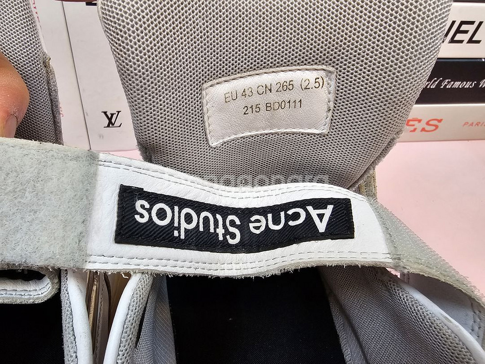 아크네스튜디오 페리 남성 벨크로 스니커즈 운동화 275--6