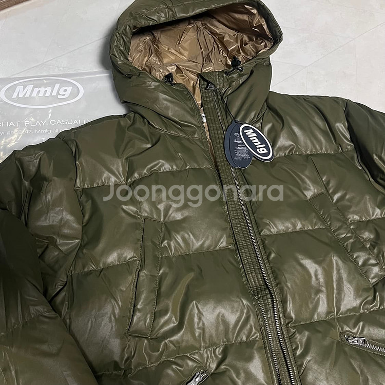 새상품)MMLG 87mm 마운틴 후드 덕다운 패딩--3