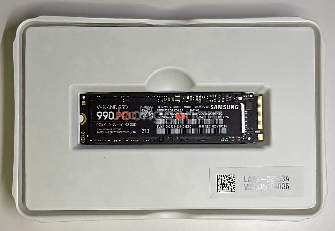 삼성전자 990 PRO M.2 NVMe 2TB SSD--1