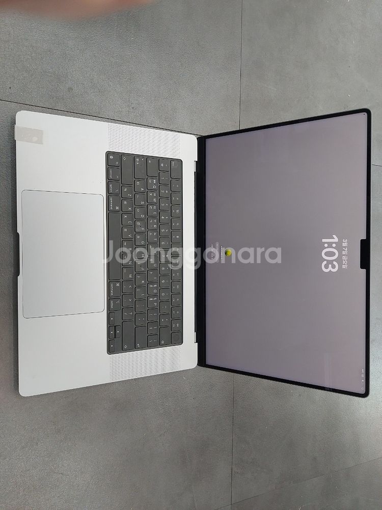 맥북프로 M1 16인치 16GB 500GB 판매합니다!--1