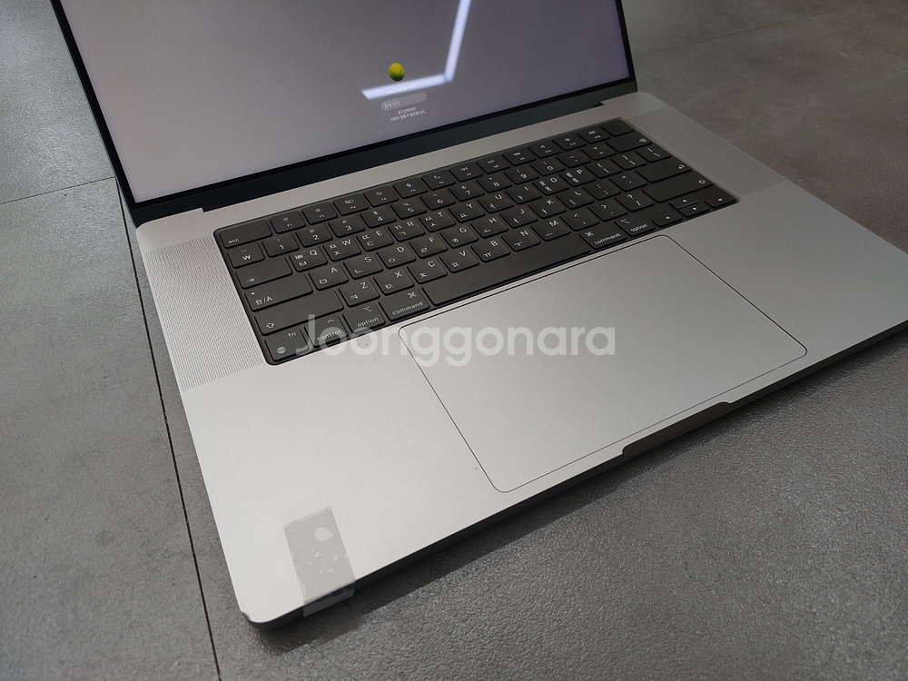 맥북프로 M1 16인치 16GB 500GB 판매합니다!--2