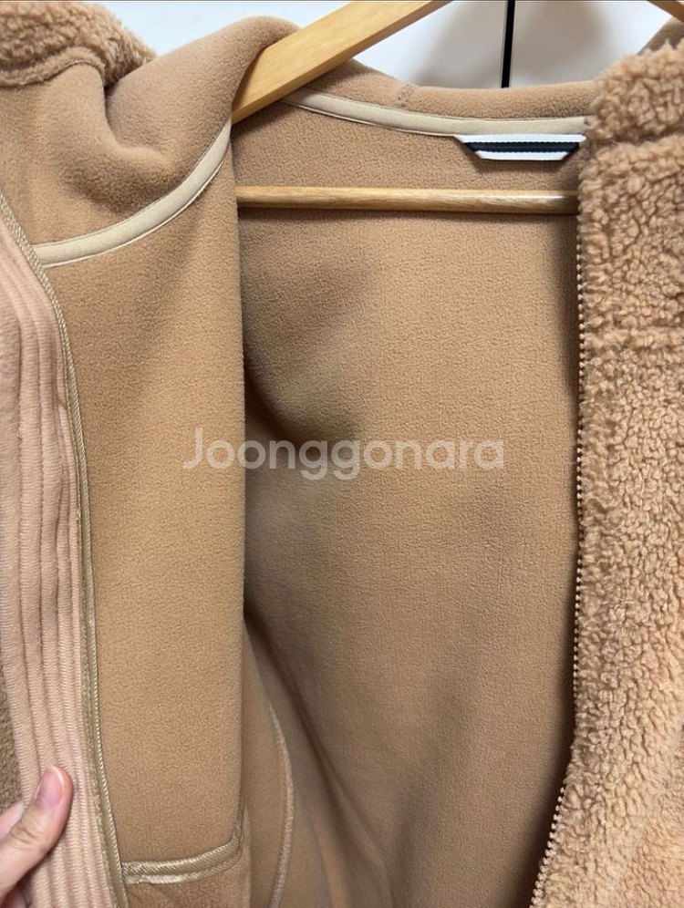 코오롱스포츠 후디 보아 플리스자켓(남여공용)--3