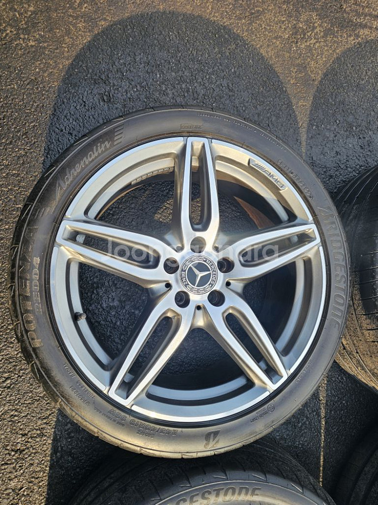 벤츠 e클래스 쿠페 amg 19인치 휠타이어--2