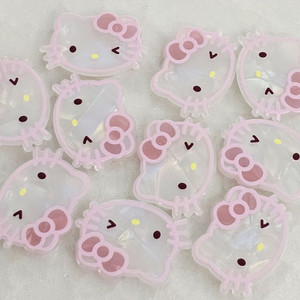 아크릴 자개 키티 10개 일괄