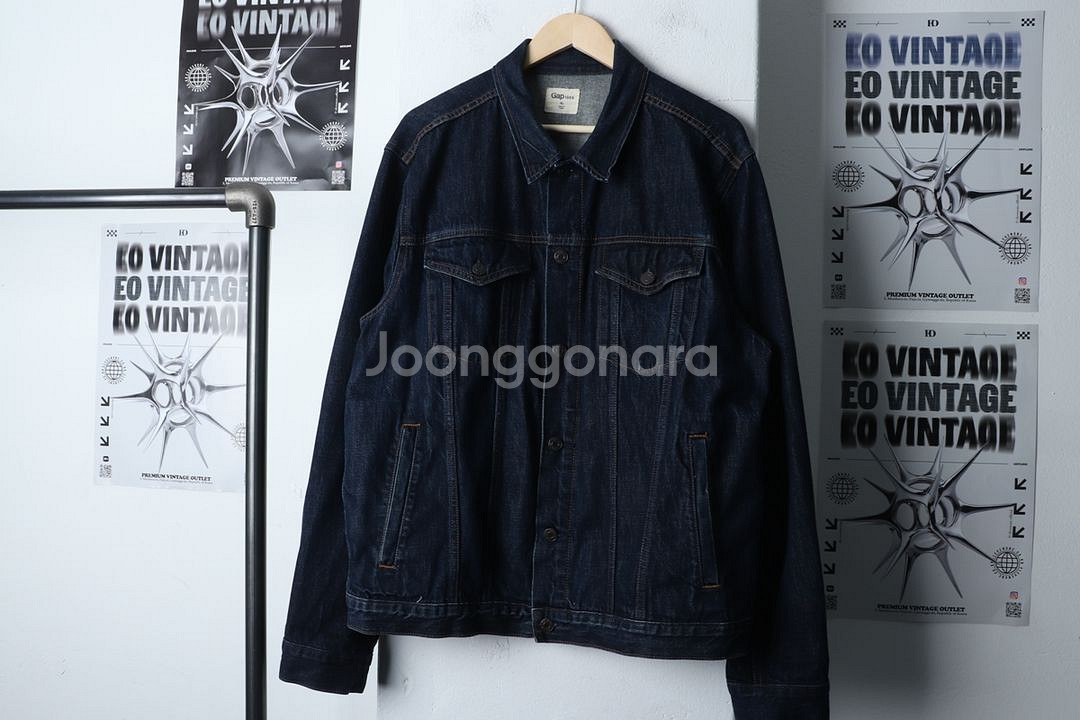 (XL) 갭 정장 슈트 자켓 블레이저 데님 한정판--1