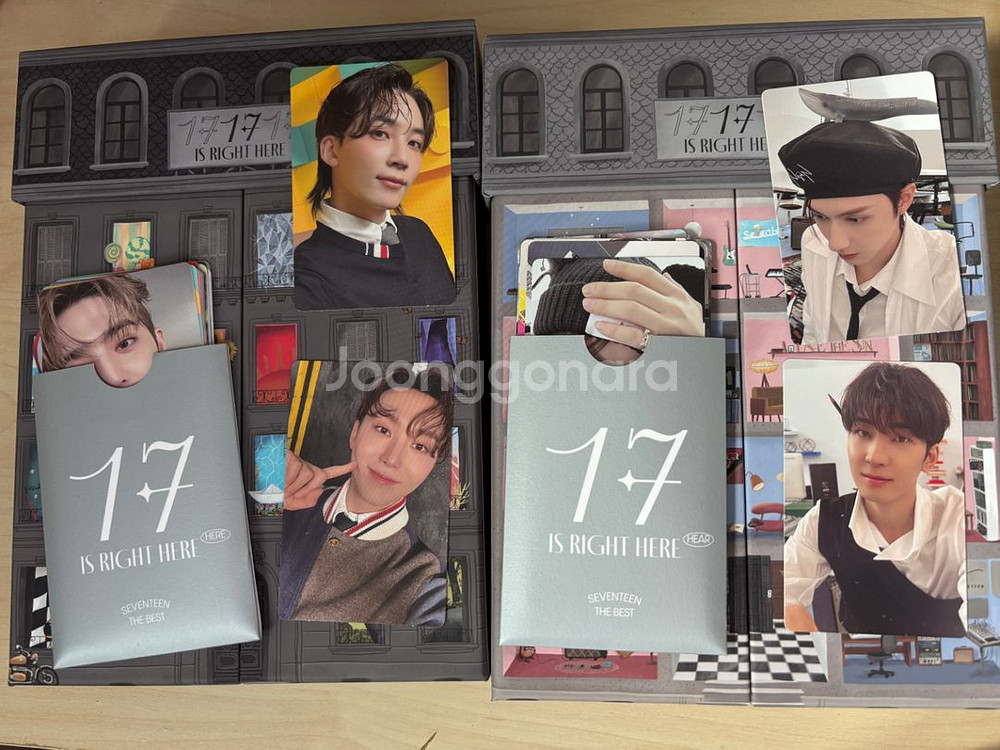 세븐틴 is right here 이즈롸잇히얼 앨범풀세트--0