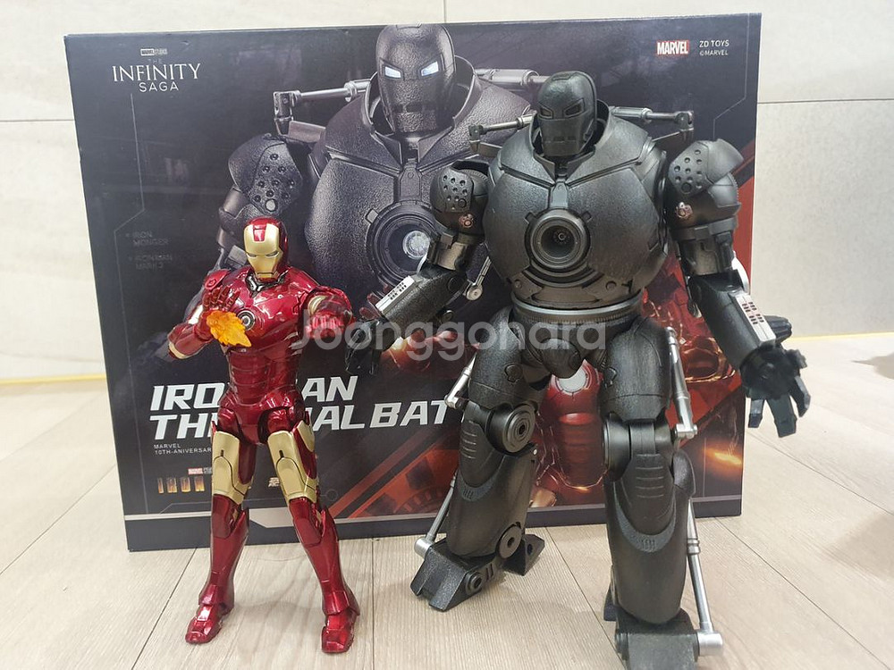 zd toys 아이언맨 6개 세트--4
