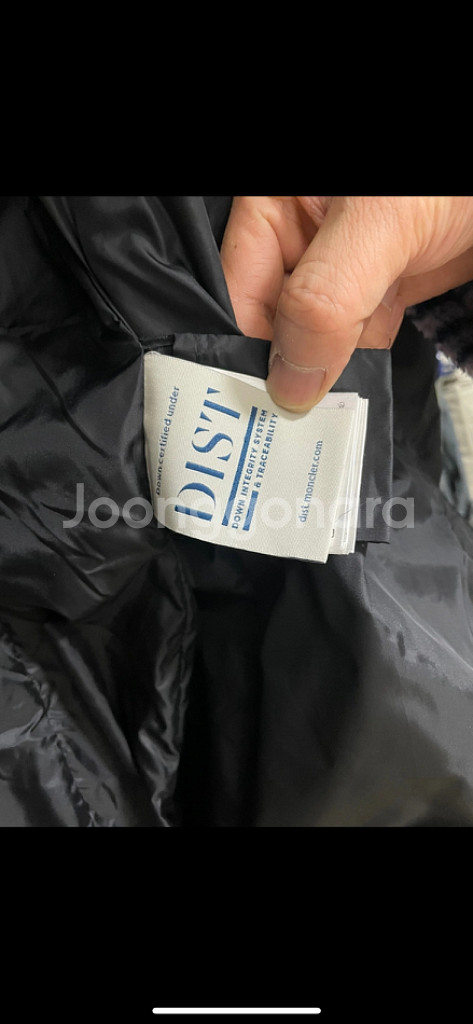 21FW 몽클레어 플라메뜨 블랙 사이즈0 팝니다.--8